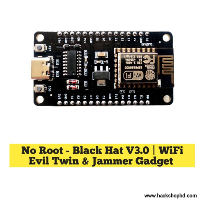 ESP8266 Black Hat v3.0 WiFi Hacking Gadget