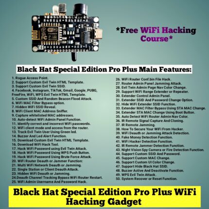 Black Hat Special Edition Pro Plus