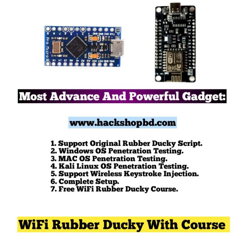 WiFi Rubber Ducky with Course