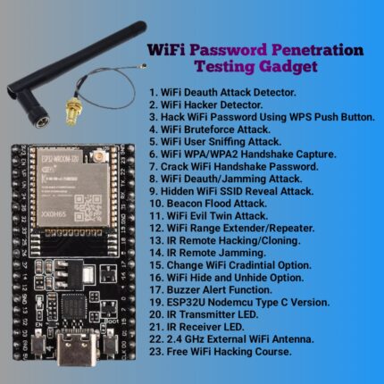 WiFi Password Penetration Testing Gadget